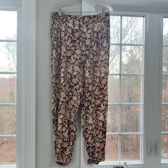 Anthropologie Diandra Pleated Joggers Ankle Quarter Zip Size 4 T - Picture 5 of 14